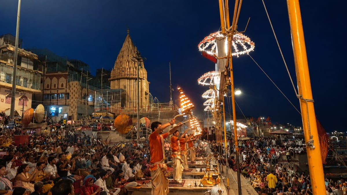 Sunset Boat Ride & Ganga Aarti